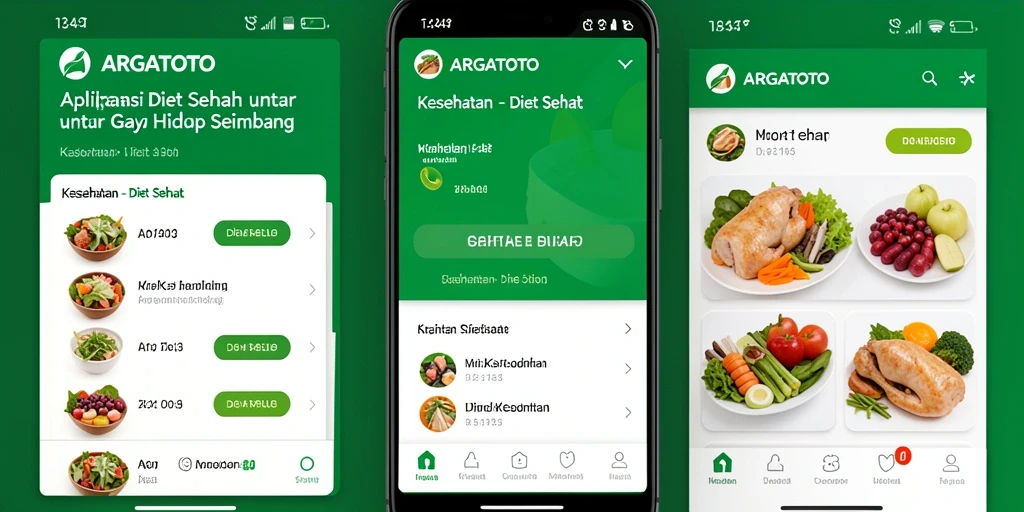 Tampilan antarmuka pengguna ARGATOTO yang menarik dan mudah digunakan.